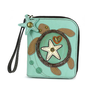 Chala Handbags Zip Around Wallet Turtle