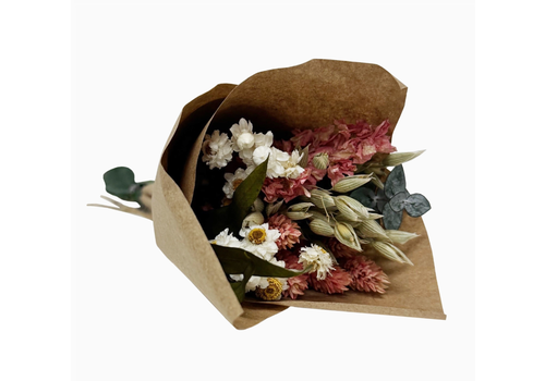  Andaluca Mini Pink Larkspur & Baby Eucalyptus Bouquet Bundle 