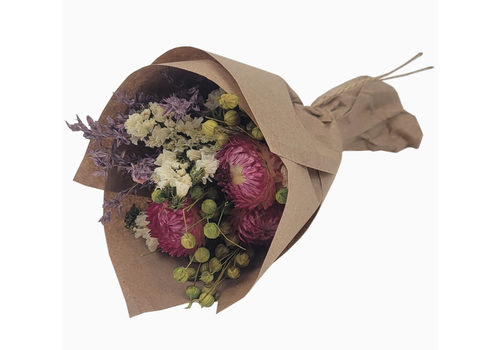  Andaluca Mini Strawflower & Larkspur Bouquet Bundle 