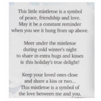 Merry Mistletoe Charm