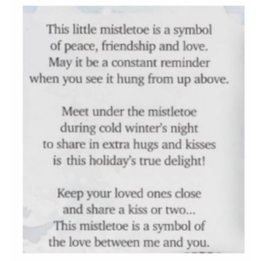 Merry Mistletoe Charm