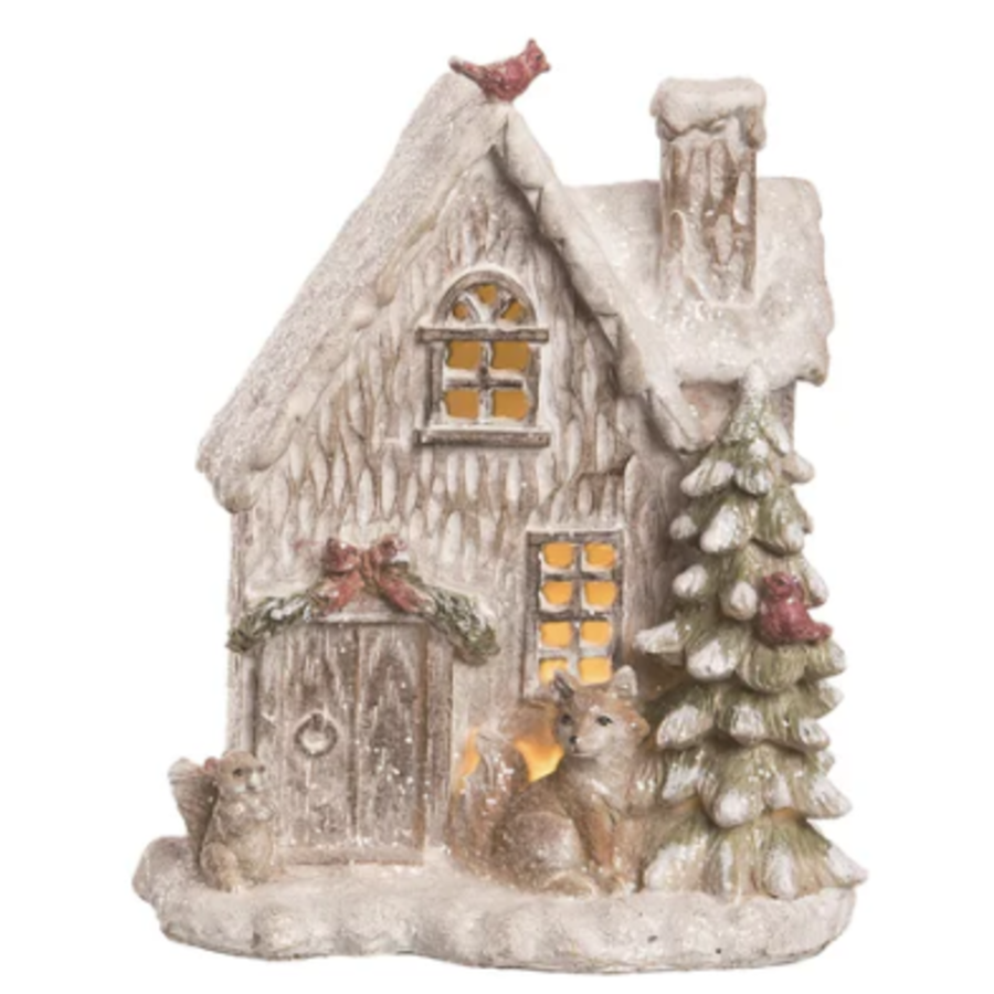 Light Up Holiday Cabin