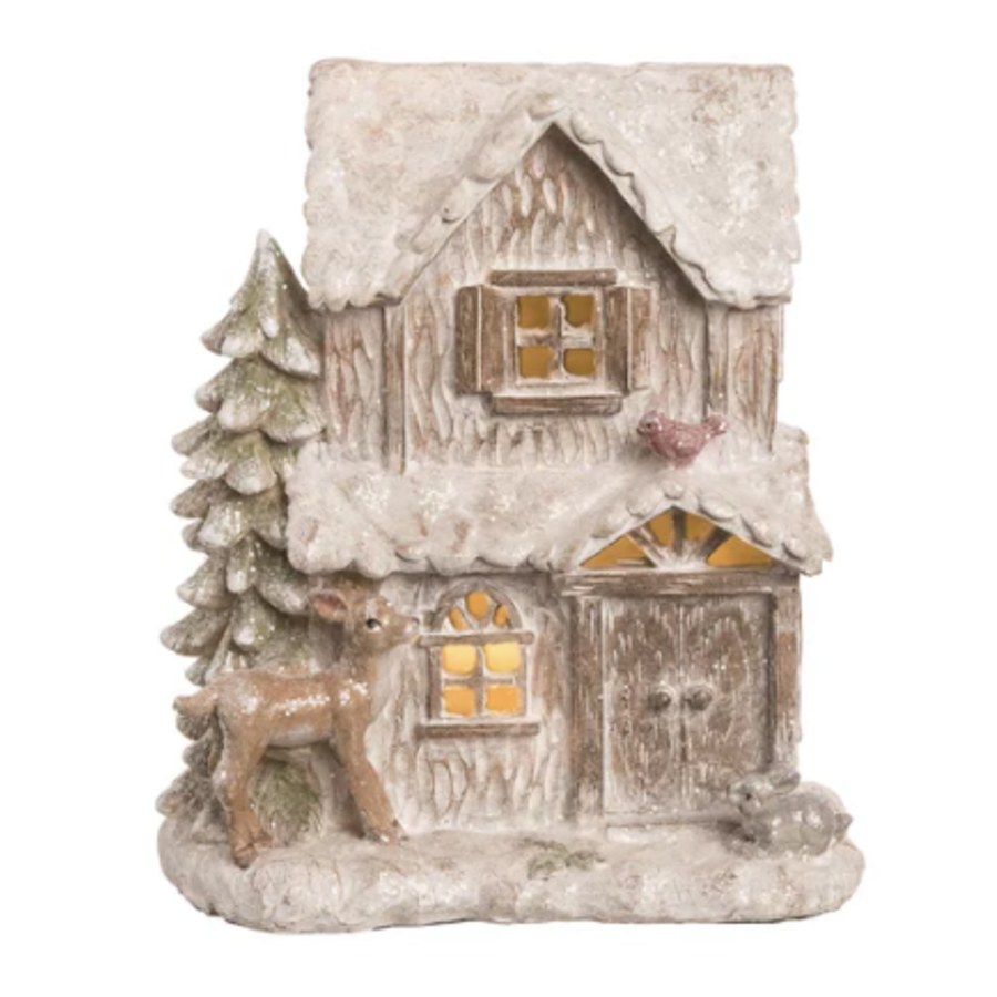 Light Up Holiday Cabin