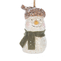 Woodland Snowman Ornament