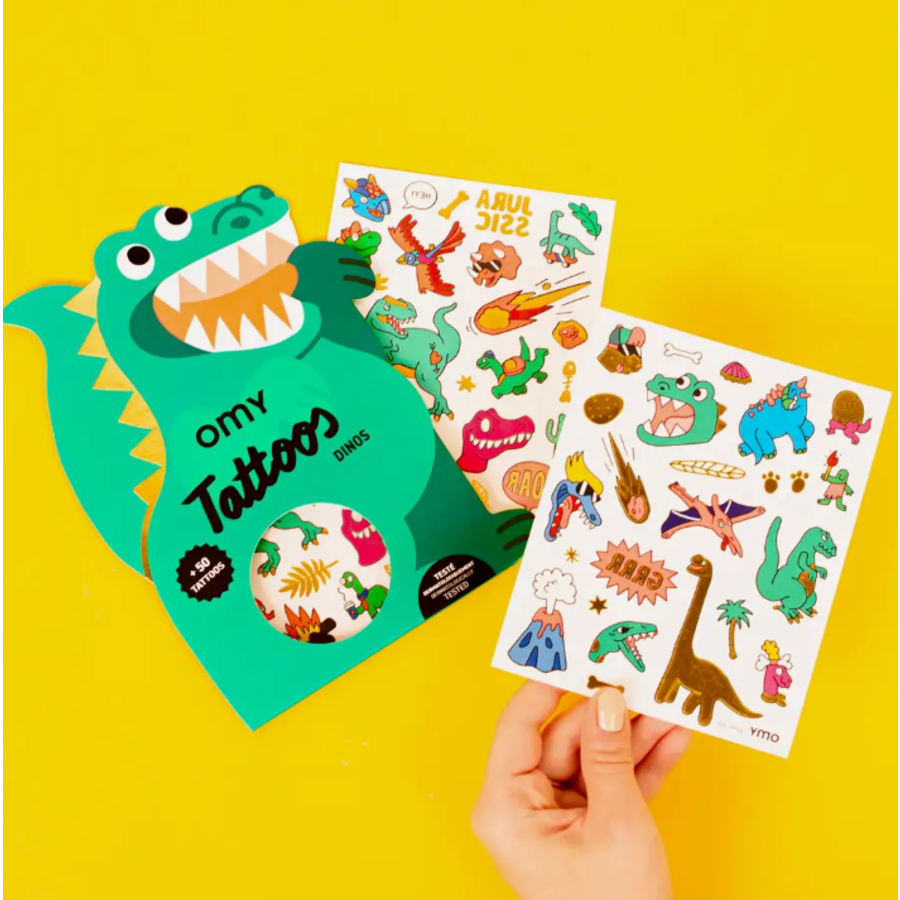 Kids' Dino Tattoos