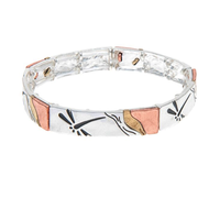 Multimetal Dragonfly Bracelet