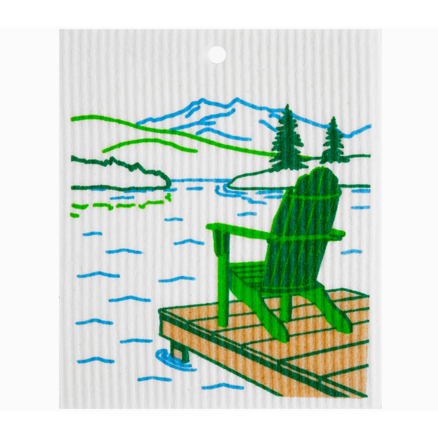 Adirondack Chair Swedish Wash Towel