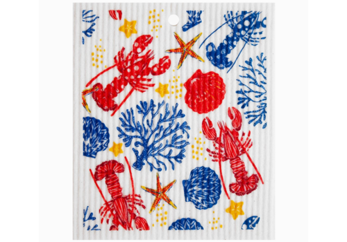  Talla Imports Sea Life Swedish Wash Towel 