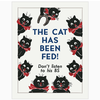 Fridgedoor Cat Has Been Fed Don't Listen to His Magnet