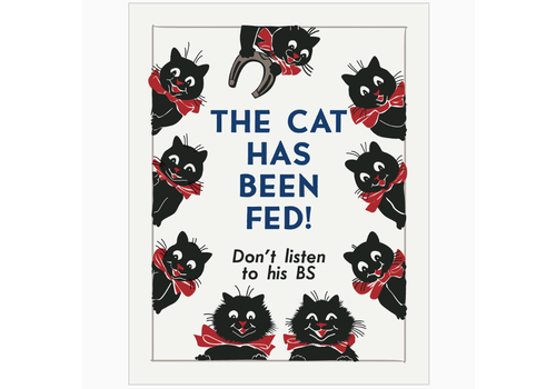  Fridgedoor Cat Has Been Fed (His) Magnet 