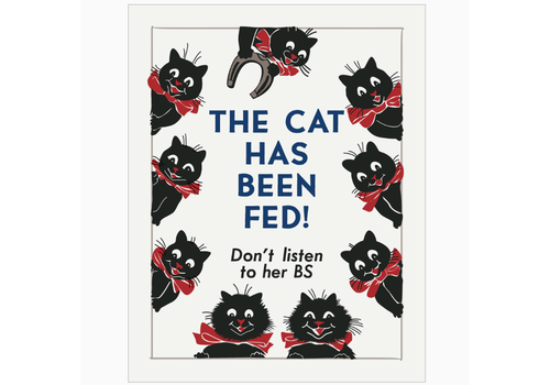  Fridgedoor Cat Has Been Fed (Her) Magnet 