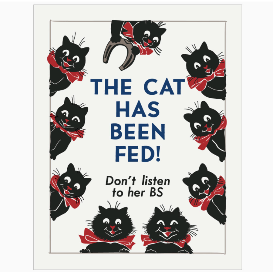 Cat Has Been Fed (Her) Magnet