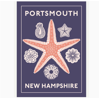 Starfish Portsmouth Magnet