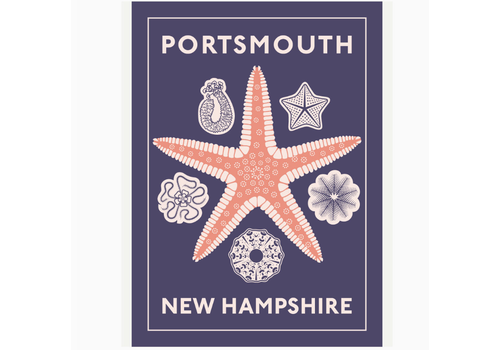  Fridgedoor Starfish Portsmouth Magnet 