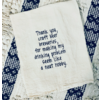 ellembee gift Thank You Craft Beer Breweries Tea Towel