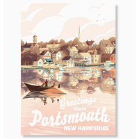 Portsmouth NH Postcard