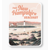 Kat Maus Haus Illustration NH Seacoast Sticker