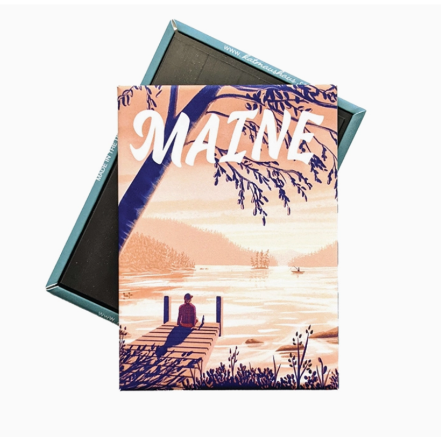 Maine Magnet Dock Scene