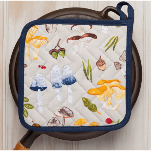  Now Designs by Danica Field Mushrooms Potholder 