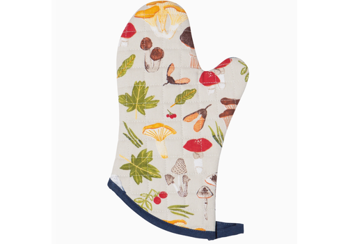  Now Designs by Danica Field Mushrooms Oven Mitt 