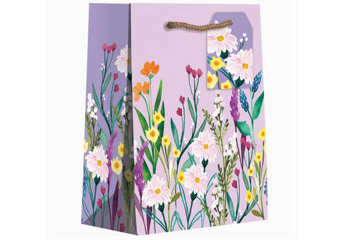  Jillson & Roberts Secret Garden Medium Gift Bag 