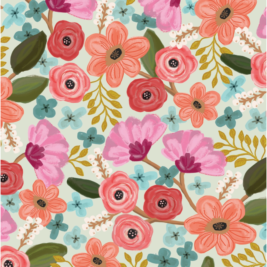 Gypsy Floral Wrapping Paper