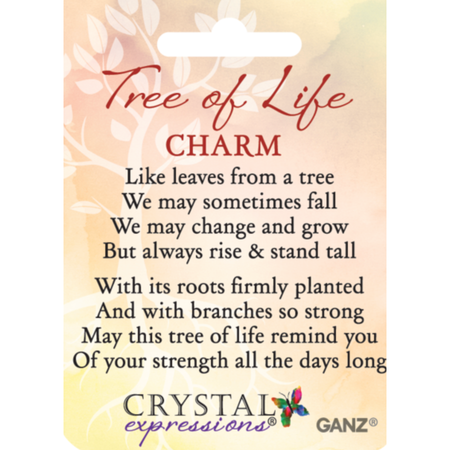 Autumn Tree of Life Charm