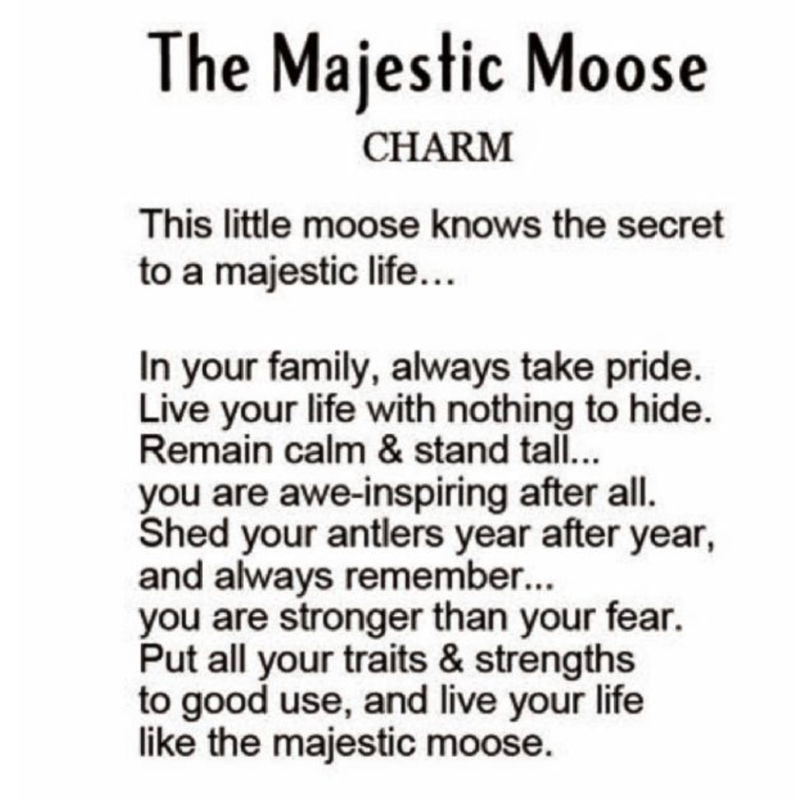 Moose Charm
