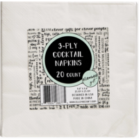 Trying To Parallel Park Cocktail Napkins