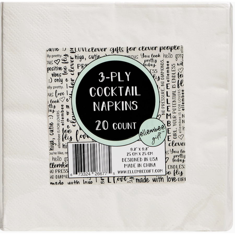 Trying To Parallel Park Cocktail Napkins