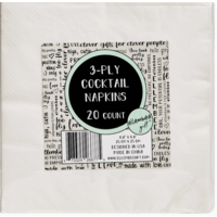 Nothing Says Middle Aged Cocktail Napkins