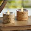K & K Interiors Inc Two Pack Birch Luminara Indoor Tealights 2"