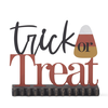 K & K Interiors Inc 7.75" Trick Or Treat Cutout
