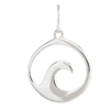 Rain Jewelry Collection Silver Crested Wave Earrings