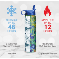 Stainless Insulated 24 oz Tumbler Van Gogh Irises