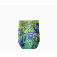 Stemless Wine Tumbler Van Gogh Irises