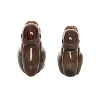 Stoneware Squirrel S/P Set