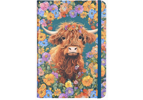 Peter Pauper Press Highland Cow Journal 