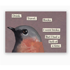 The Mincing Mockingbird Drink. Travel. Books. Magnet