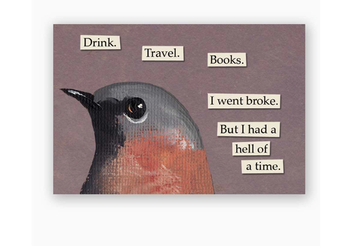  The Mincing Mockingbird Drink. Travel. Books. Magnet 