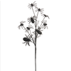 Glittered Spider Spray 28"