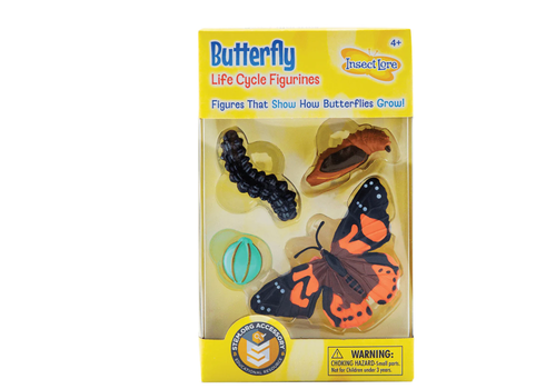  Insect Lore Butterfly Life Cycle Figurines 