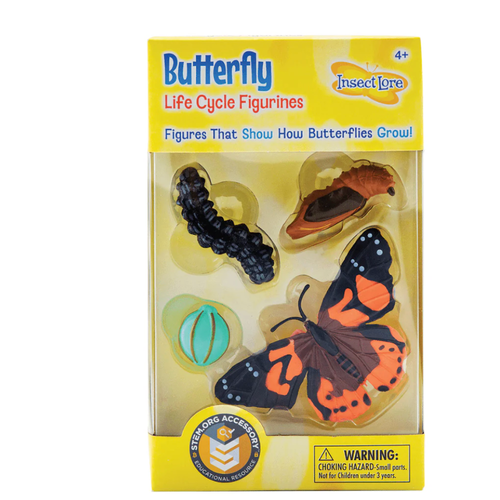  Insect Lore Butterfly Life Cycle Figurines 