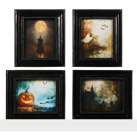 6" Spooky Nights Mini Framed Print