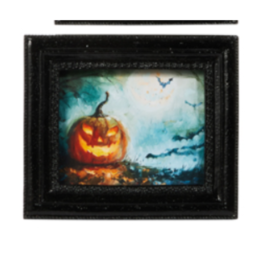 6" Spooky Nights Mini Framed Print