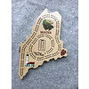 Maple Landmark, Inc Cribbage Board Maine