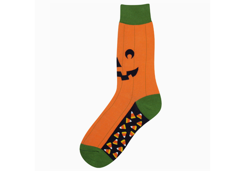  Foot Traffic Socks Jack-O-Lantern Men's Socks 