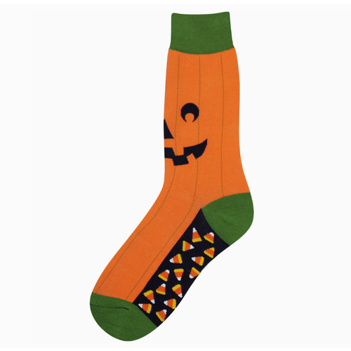  Foot Traffic Socks Jack-O-Lantern Men's Socks 