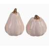 Dolomite Pumpkin Salt and Pepper Shakers