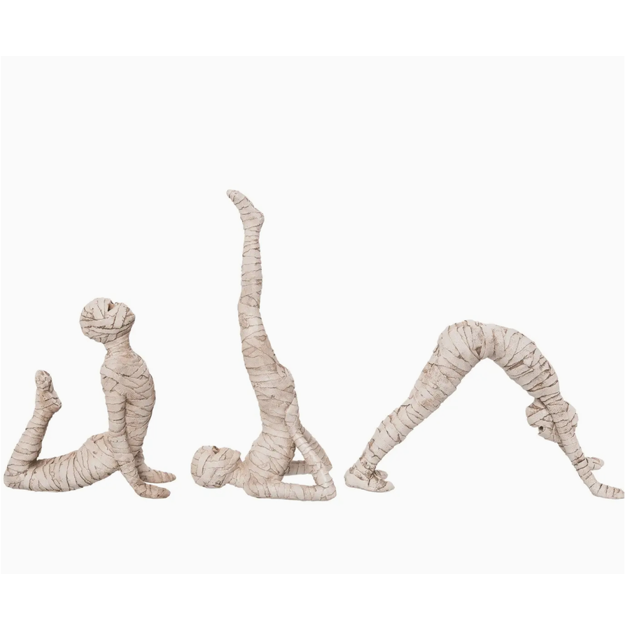 Resin Mummy Zen Yoga
